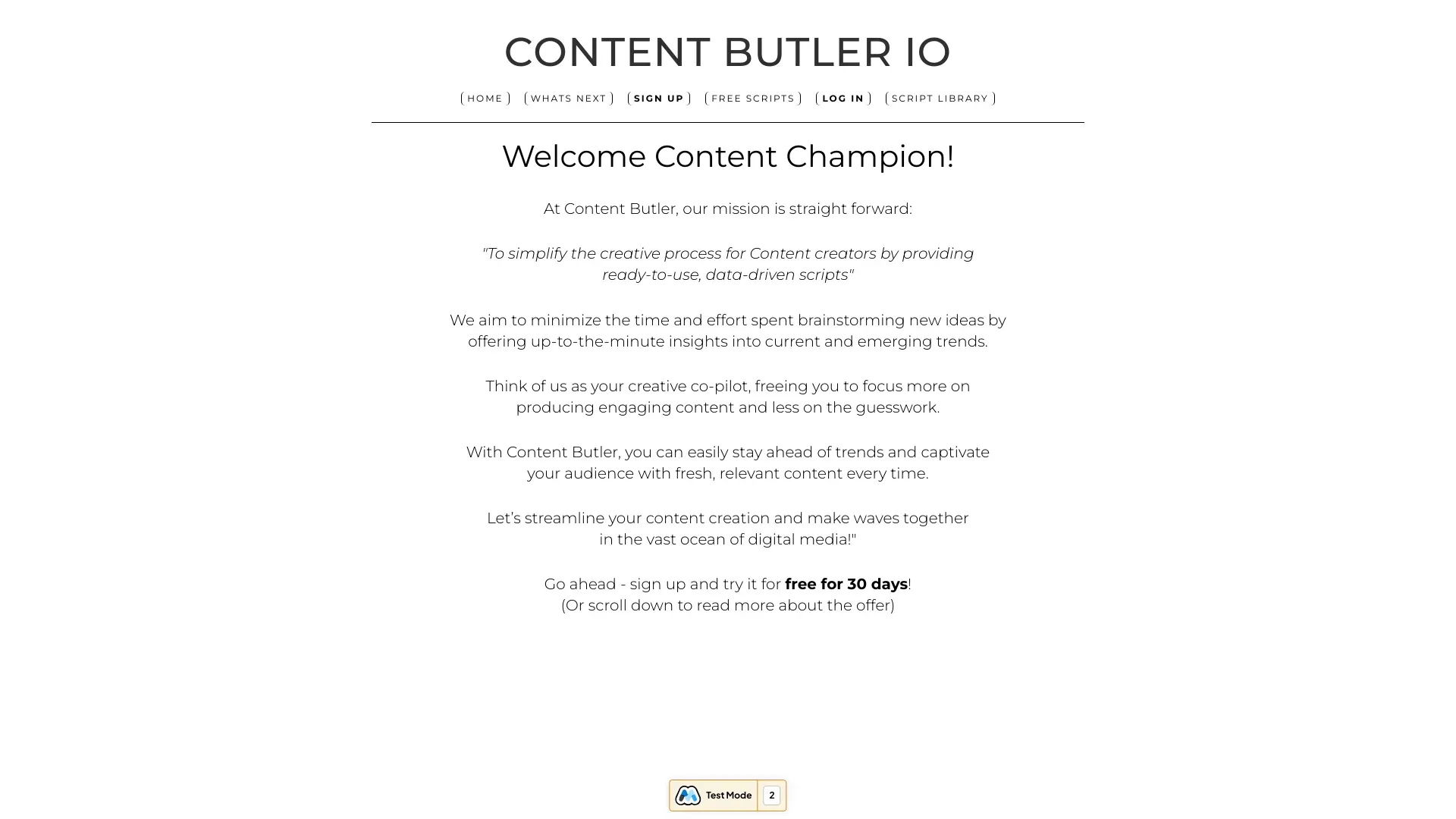 Content Butler.io image