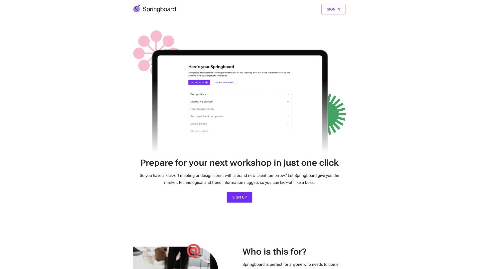 Springboard image