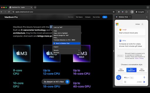 Sidebar AI Assistant image