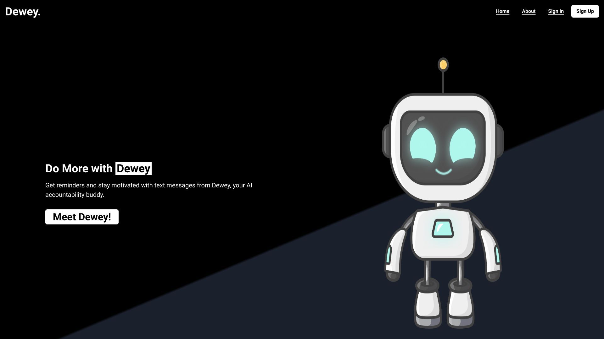 Dewey: Your new accountability buddy image