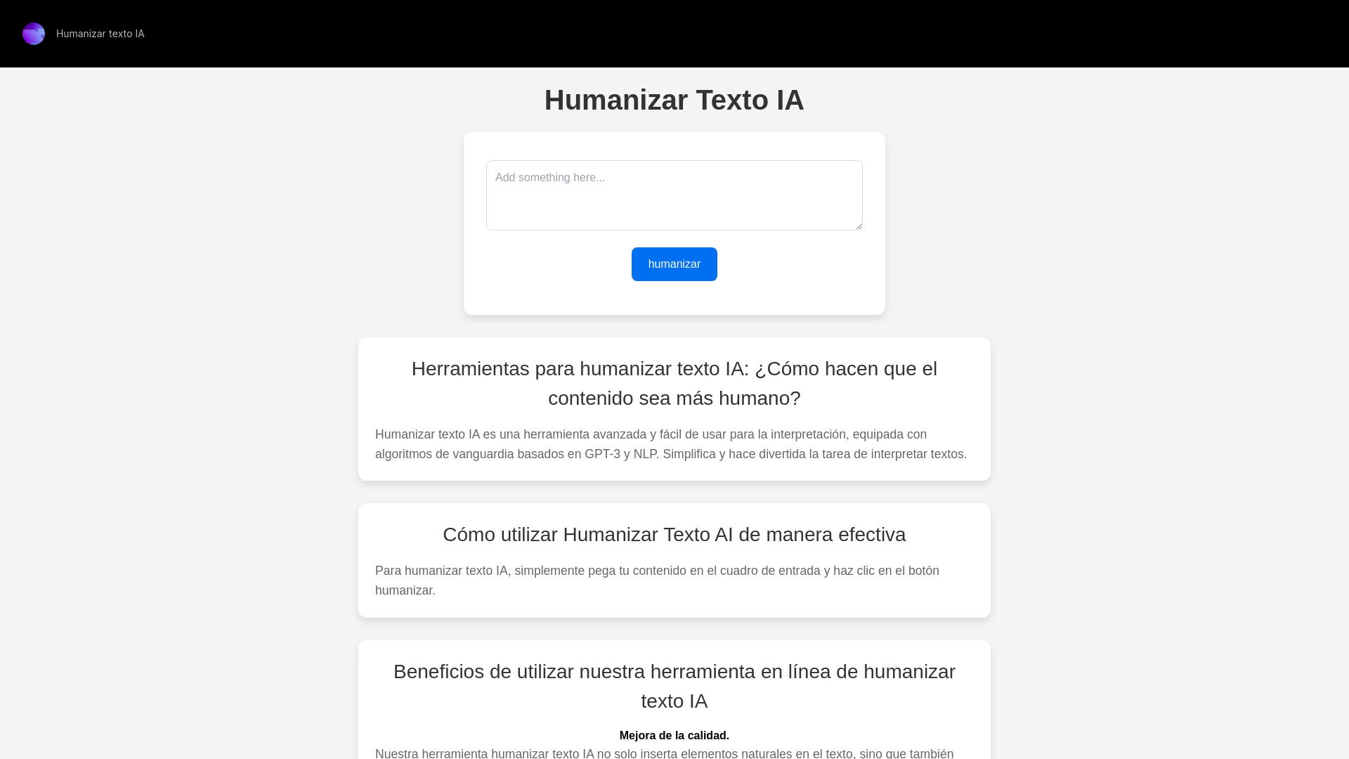 Humanizar Texto IA image