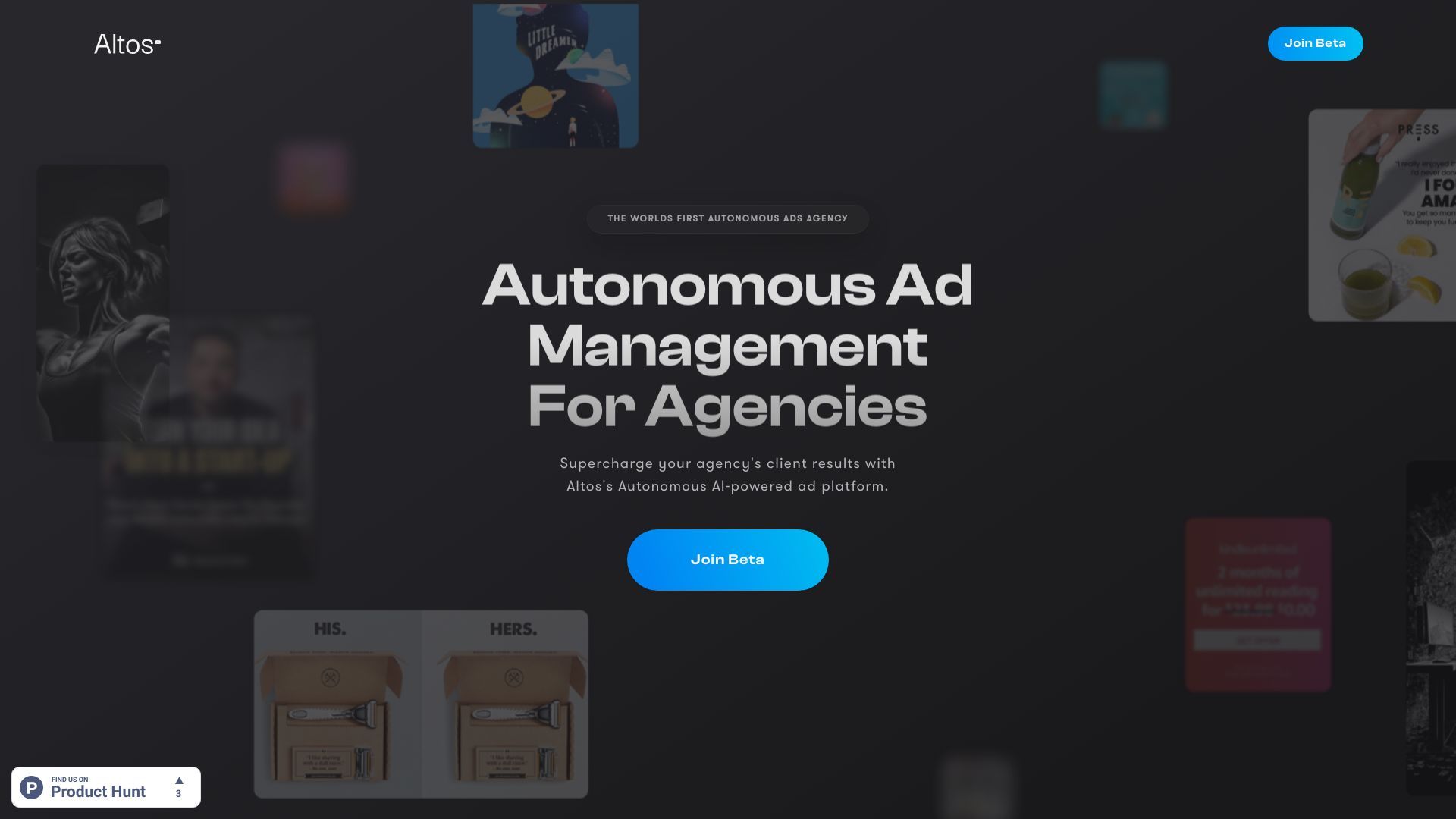 Altos - Autonomous Ad Management For Agencies image