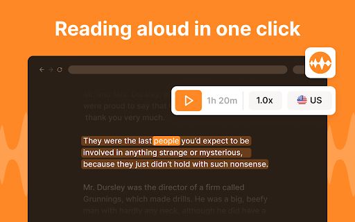 Read to Me Chrome Extension image