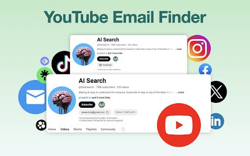 YouTube Email Finder image