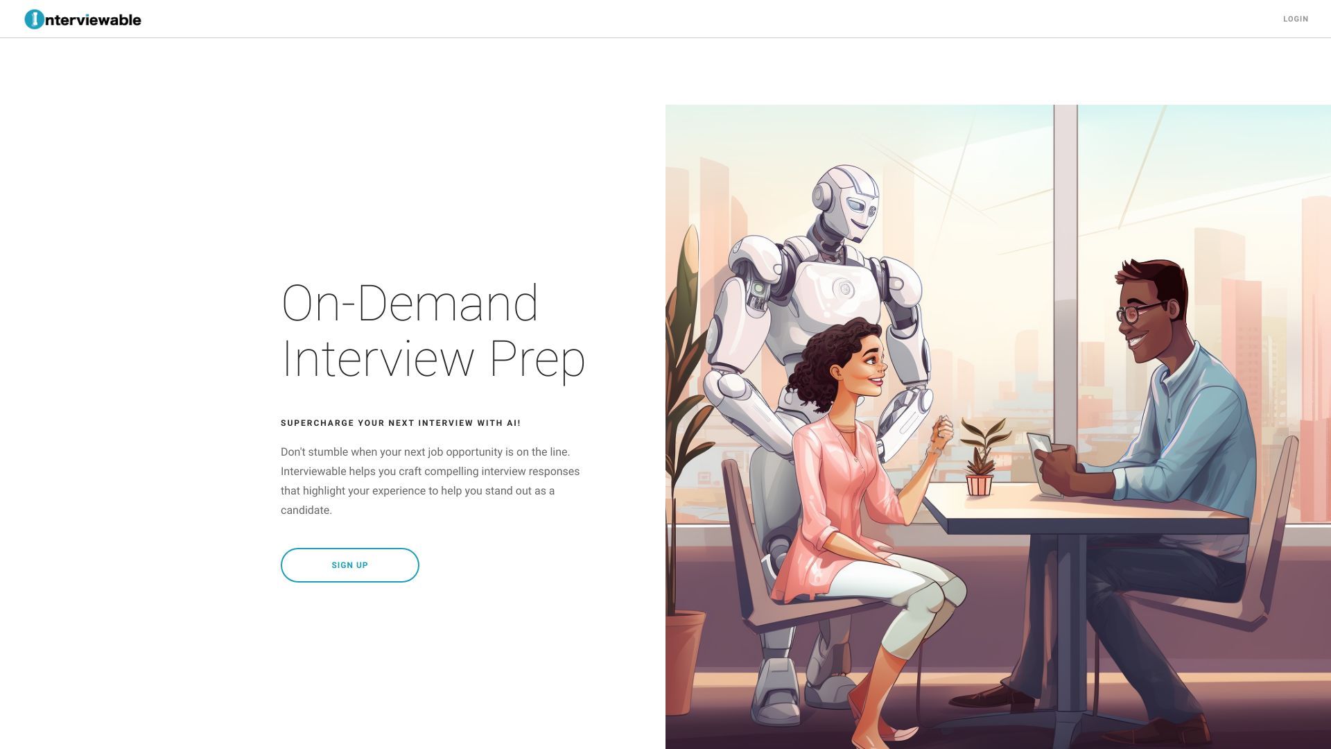 Interviewable image