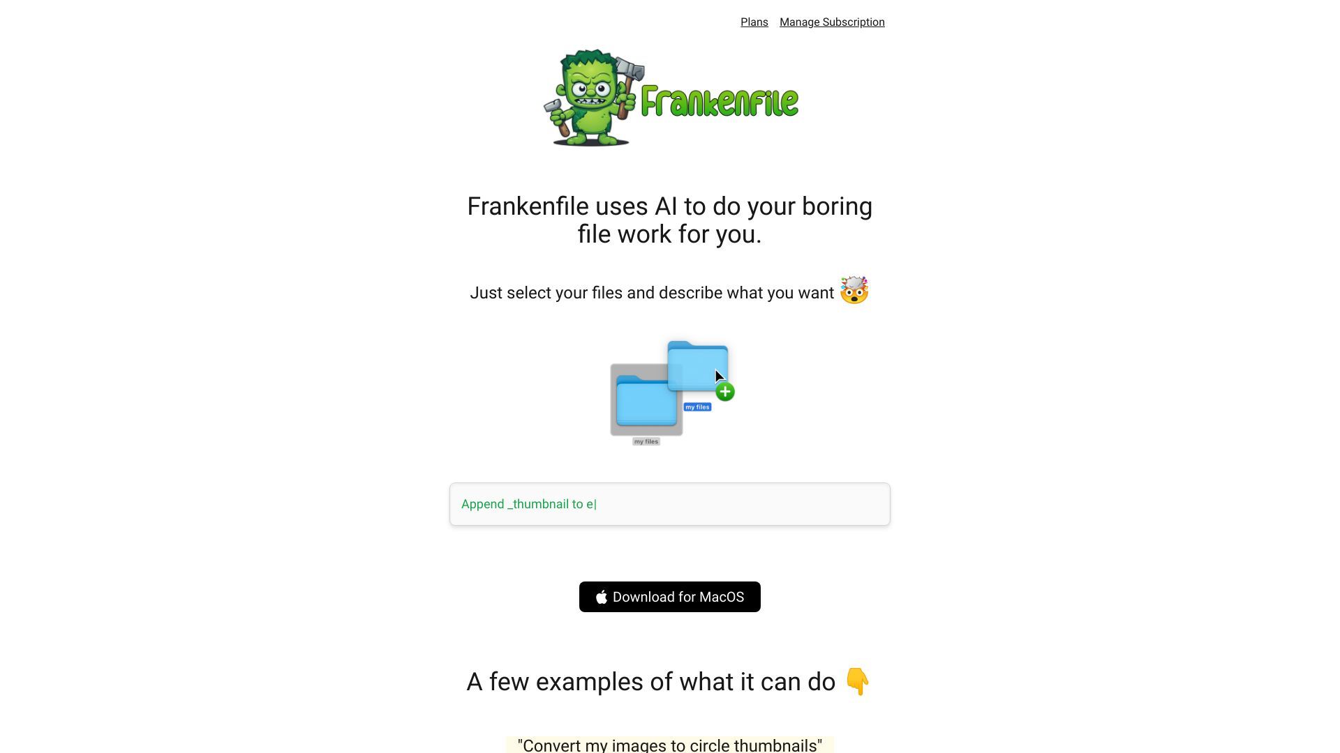 Frankenfile image