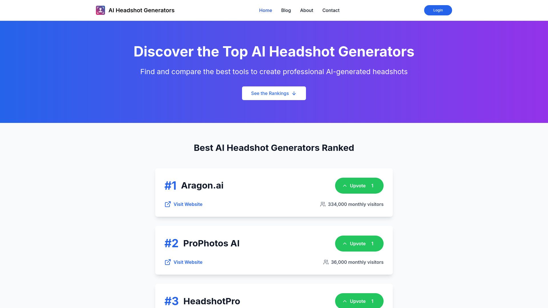 AI Headshot Generators image