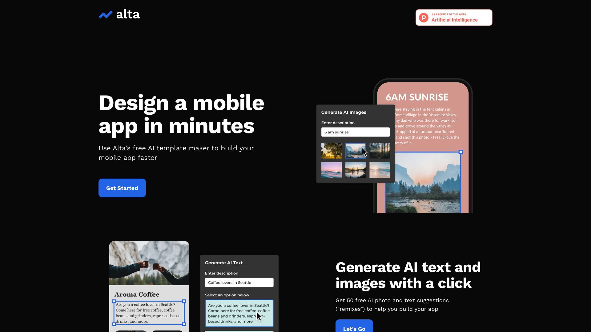 Alta - Build AI Powered Applications image