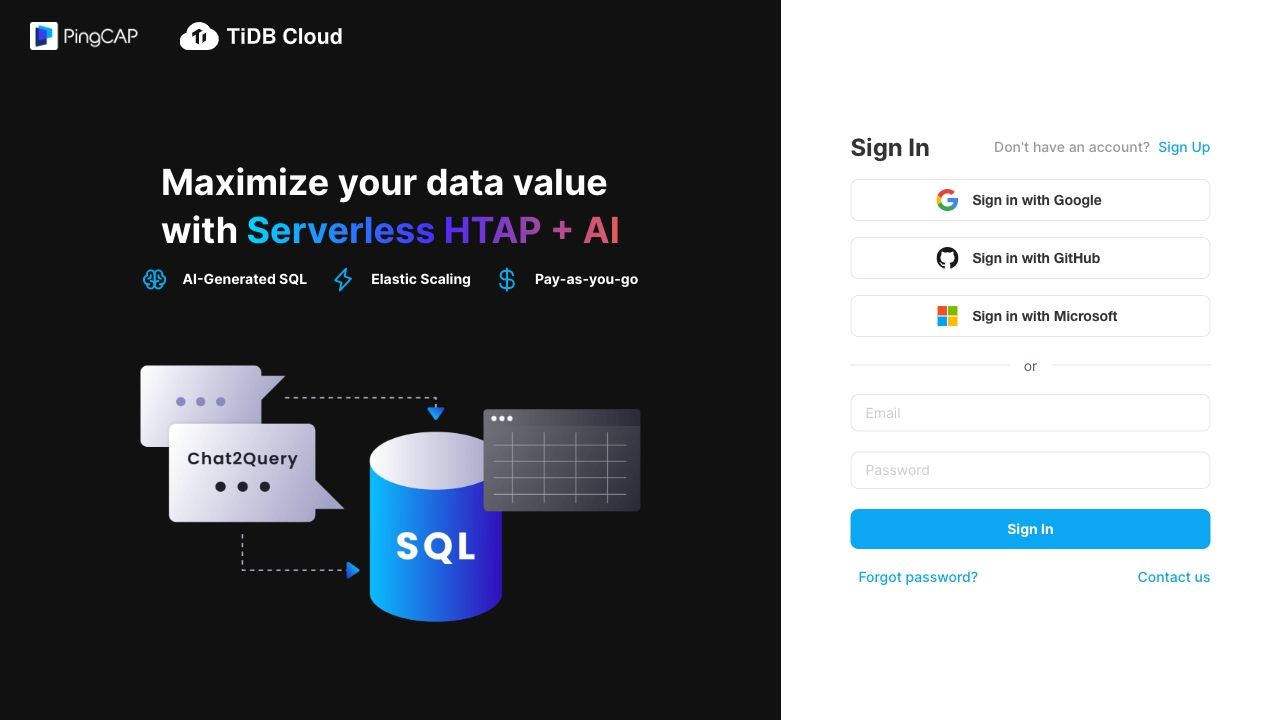 TiDB Cloud image