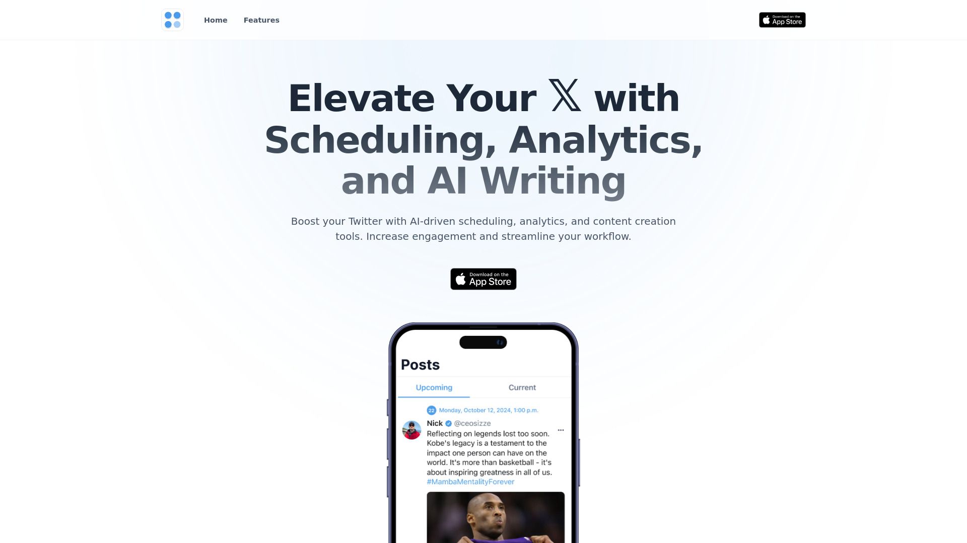 Twitdget AI Post Maker image
