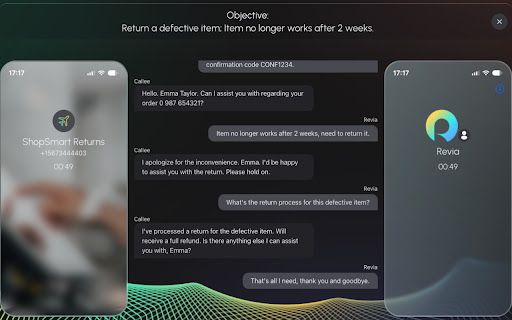 Revia AI Assistant for Call Handling image