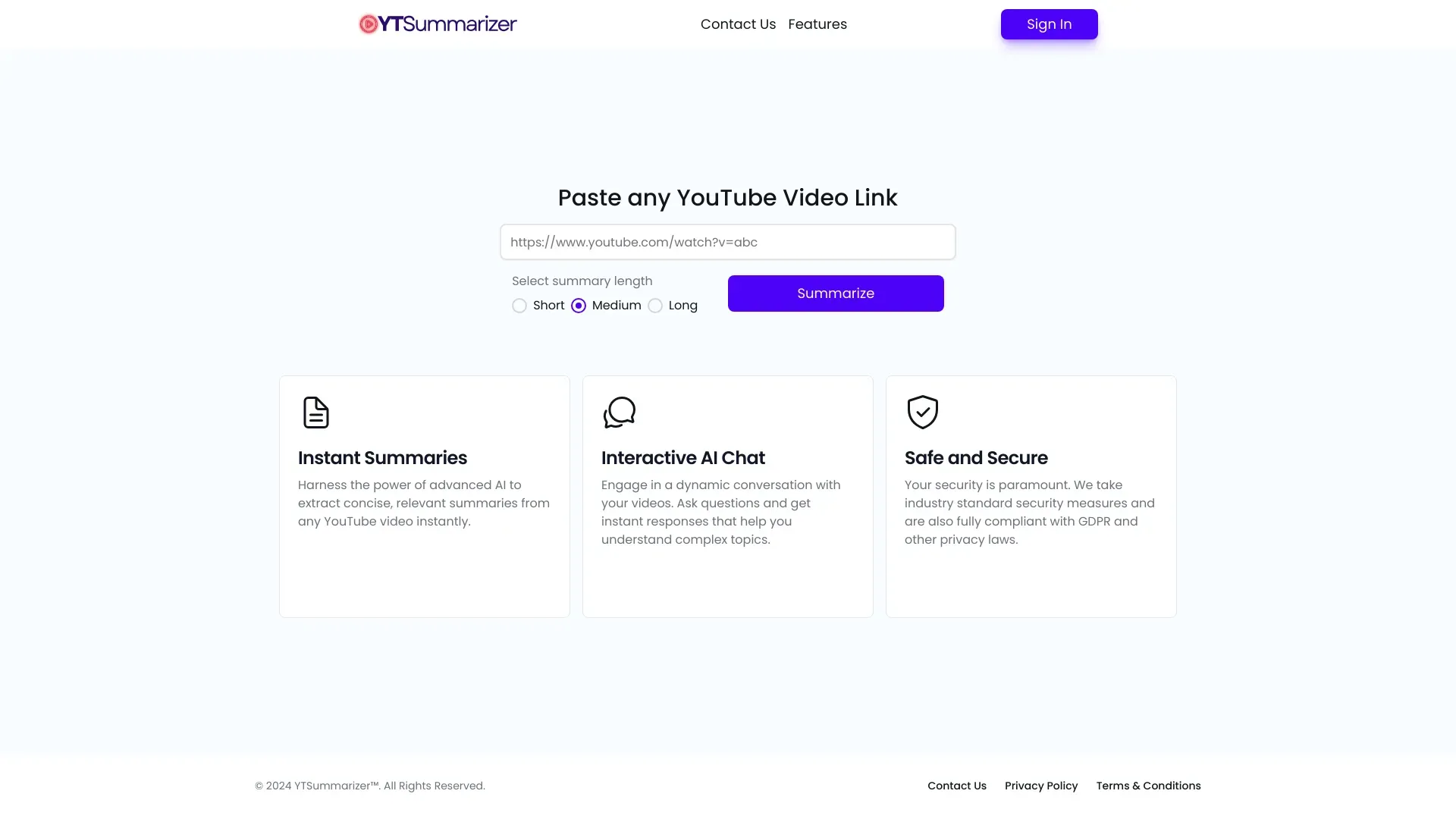 YTSummarizer image