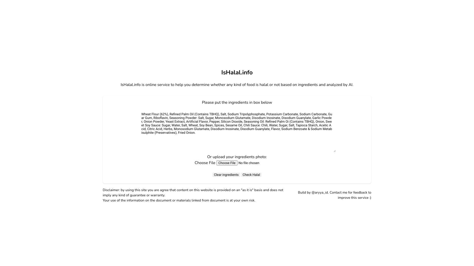 IsHalal.info image