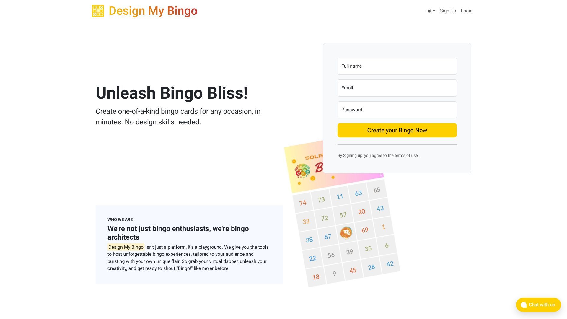 Design My Bingo image