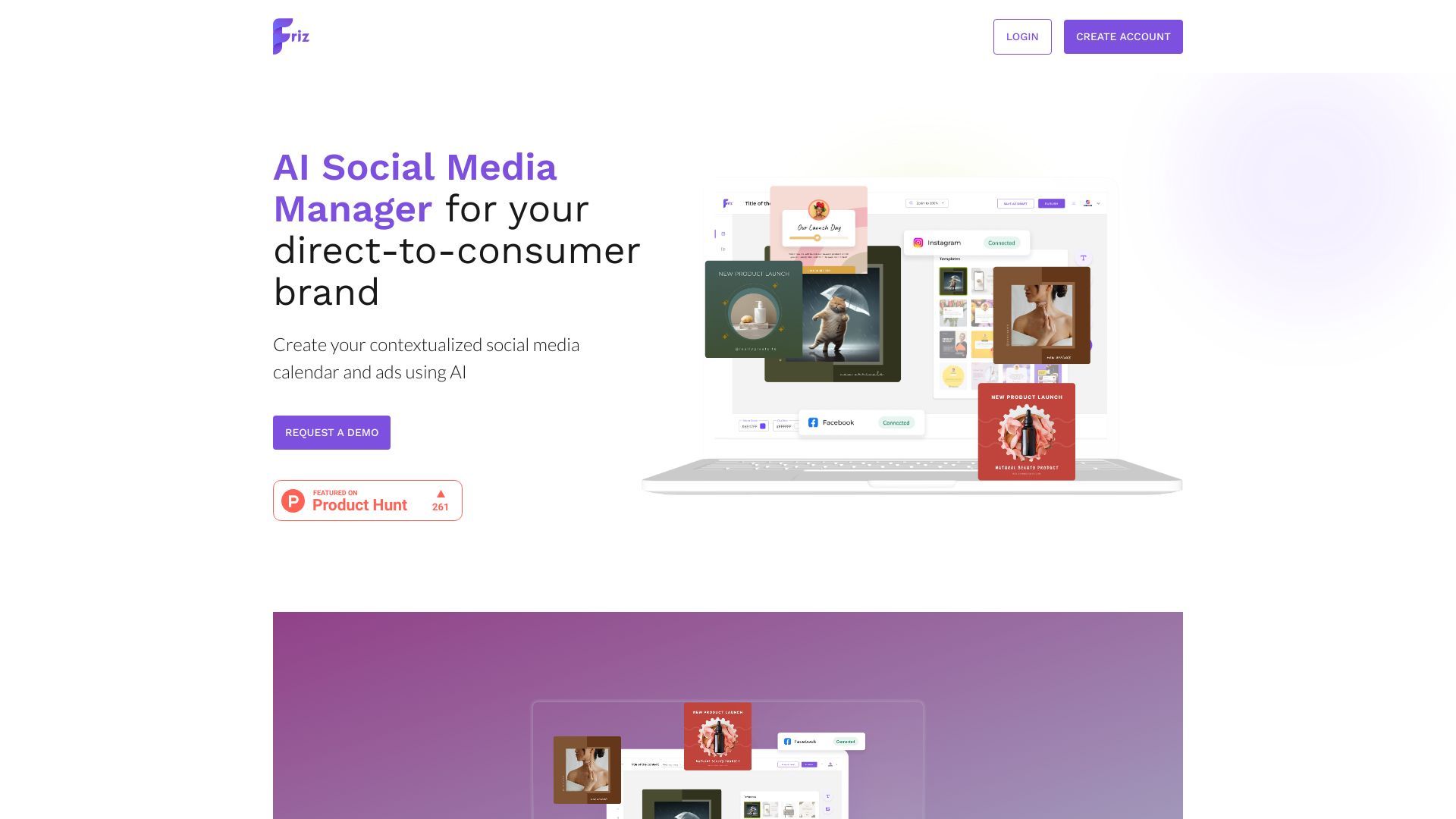 Friz - Co-pilot for Social Media Management image