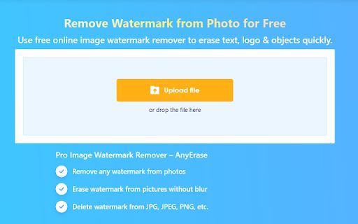 AI Watermark Remover image
