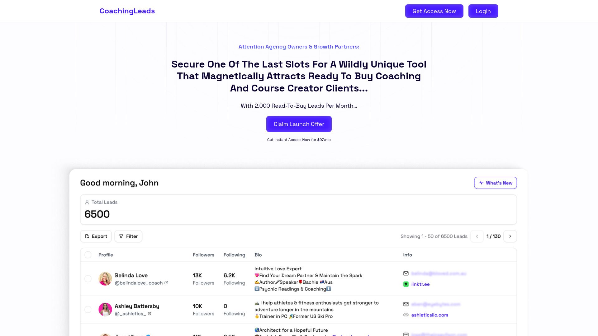 CoachingLeads image