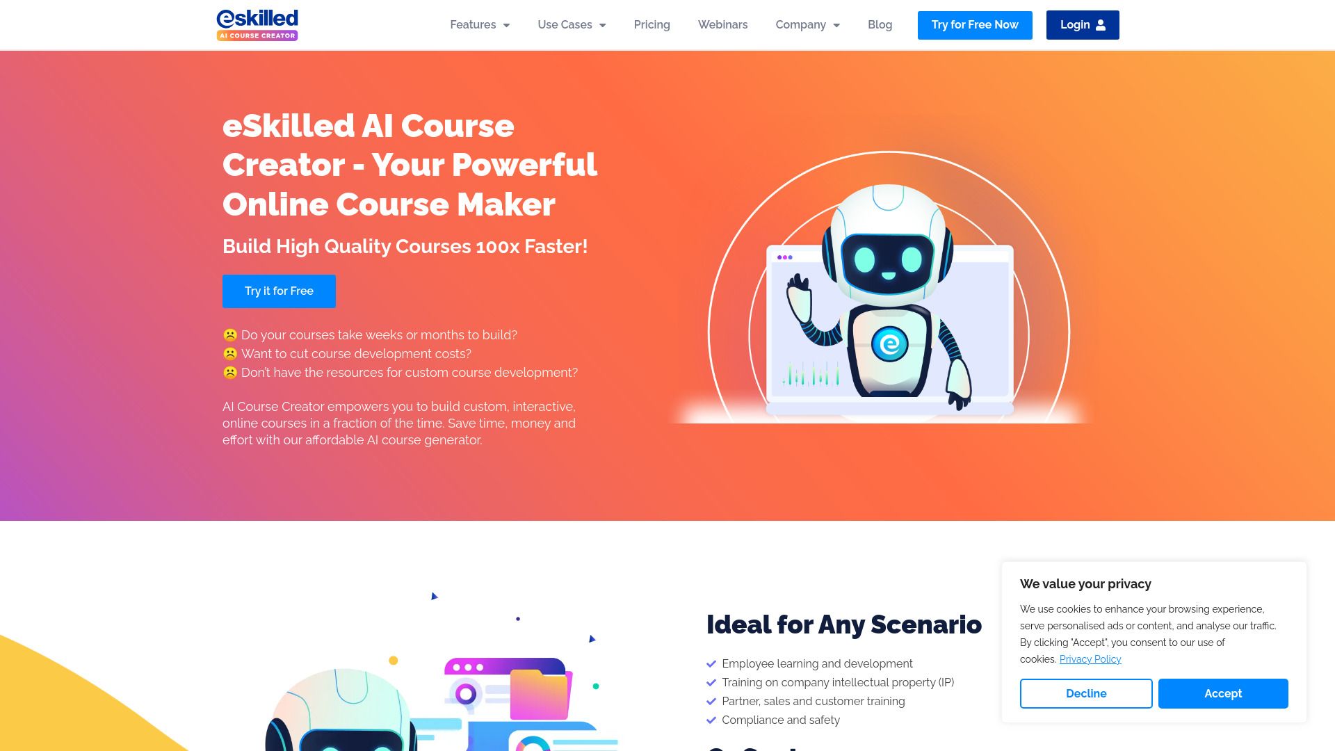 eSkilled AI Course Creator image