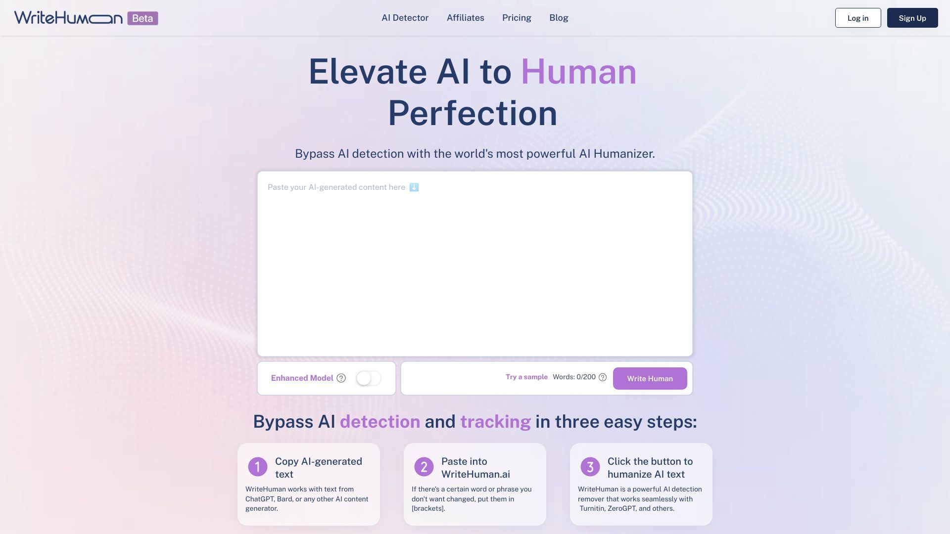 WriteHuman: Undetectable AI and AI Humanizer image
