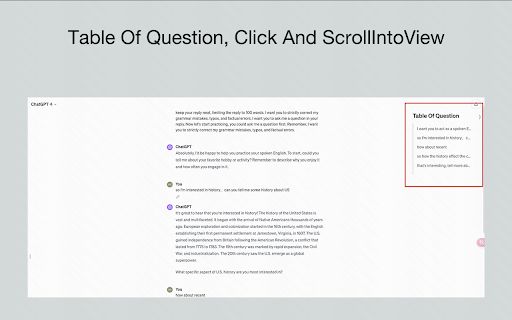 Table Of Questions image