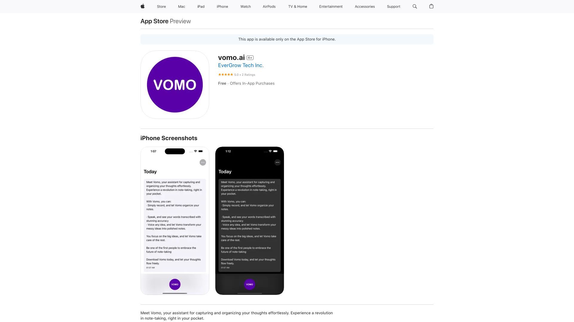 VOMO image
