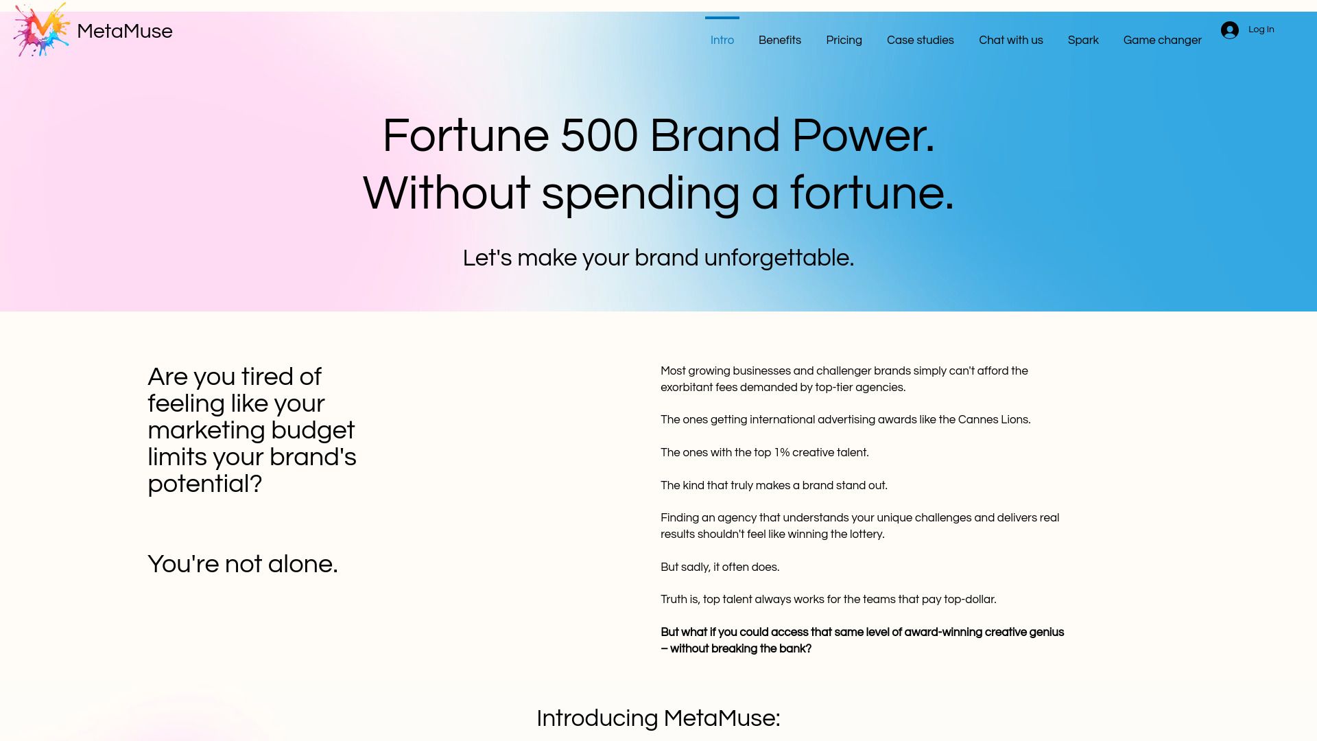 MetaMuse Marketing image