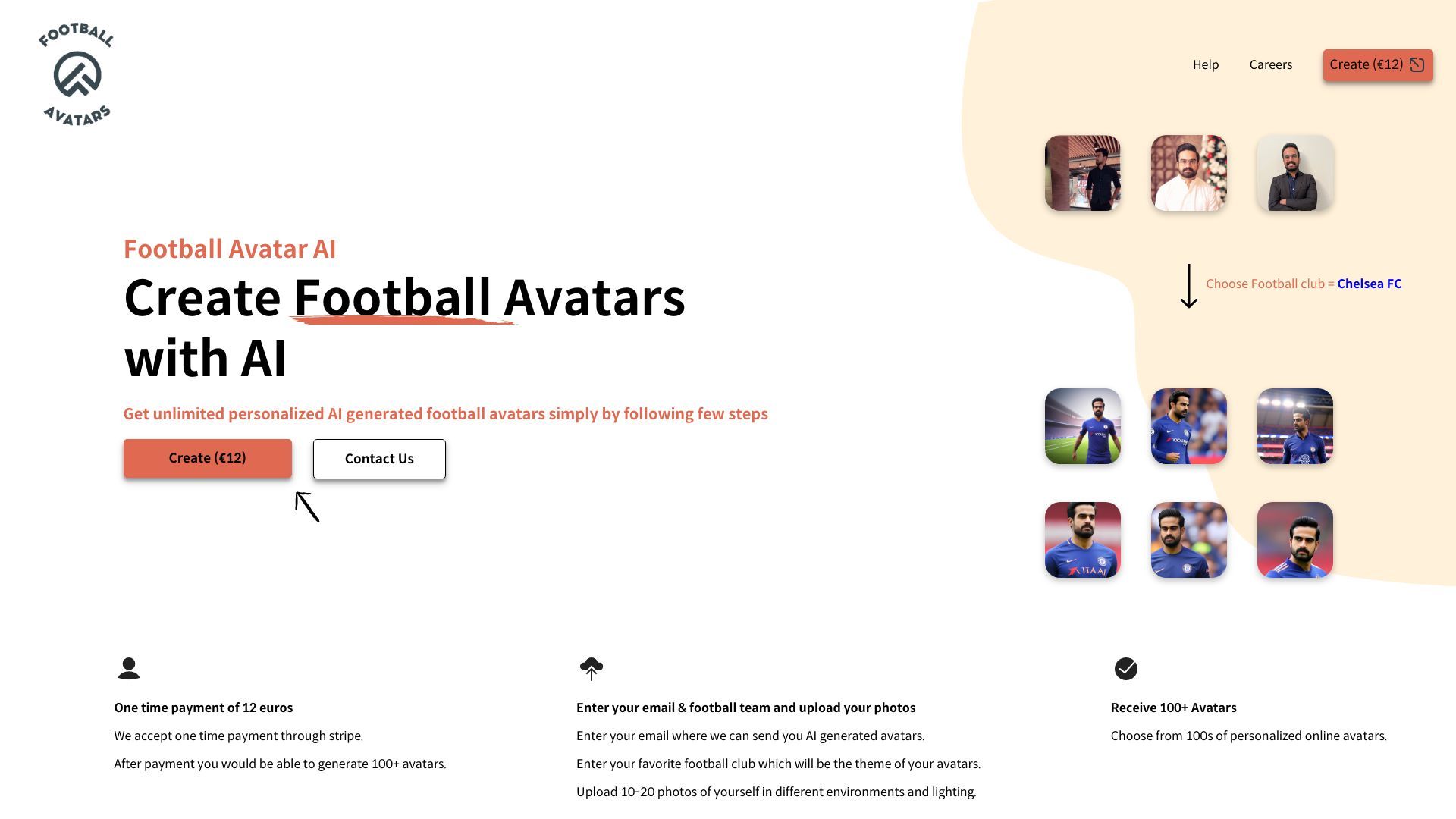 Football Avatar AI image