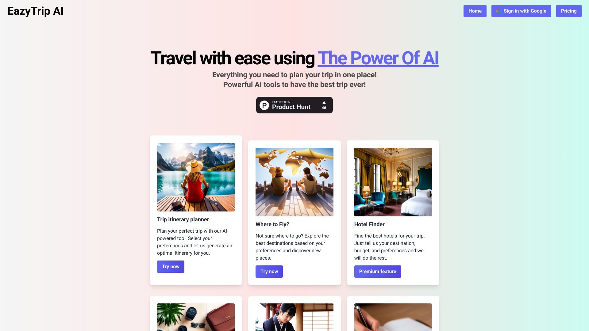EazyTrip AI image