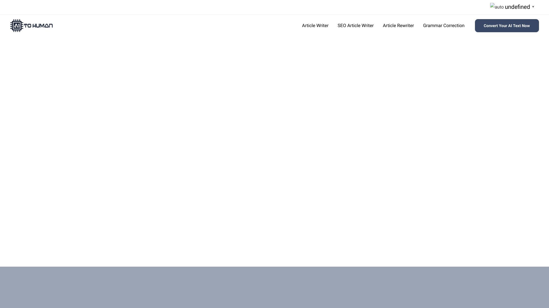 AI to Human Text Converter - AItoHuman.org image