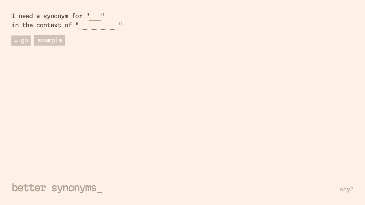 Synonym Finder image