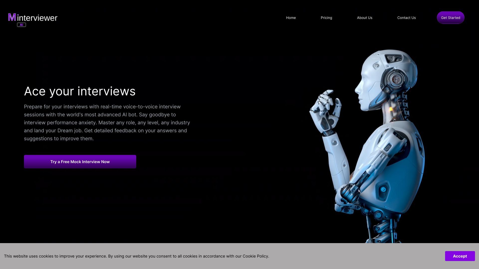 Mock Interviewer AI image