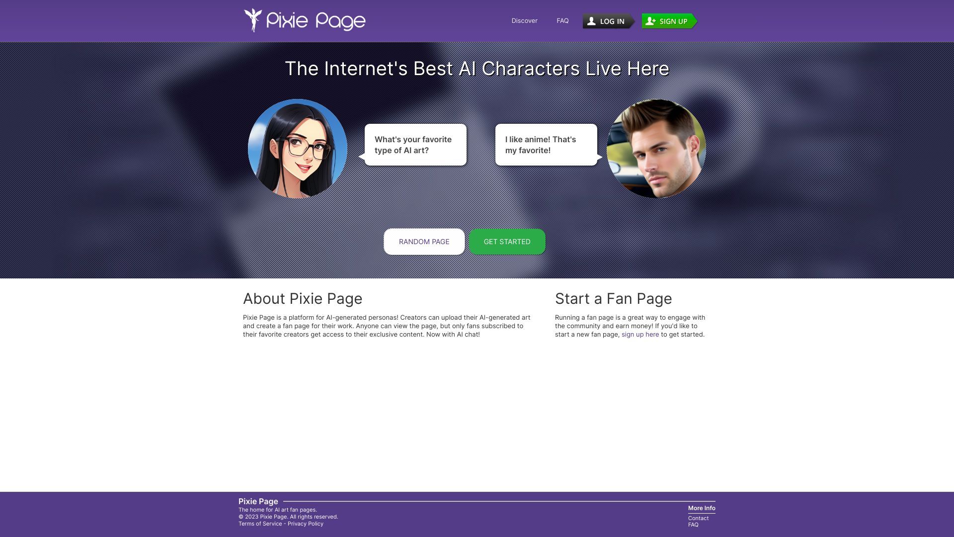 Pixie Page image