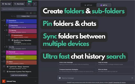 ChatGPT Easy Folders image