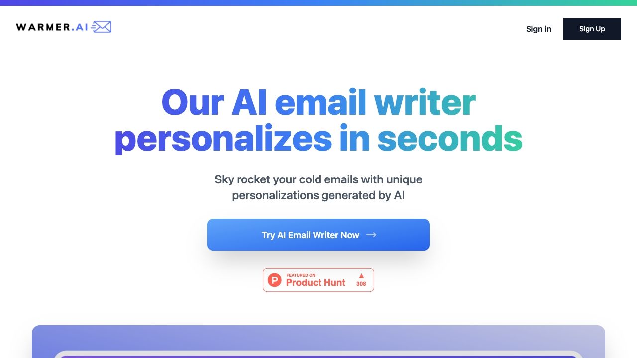 Warmer.ai image
