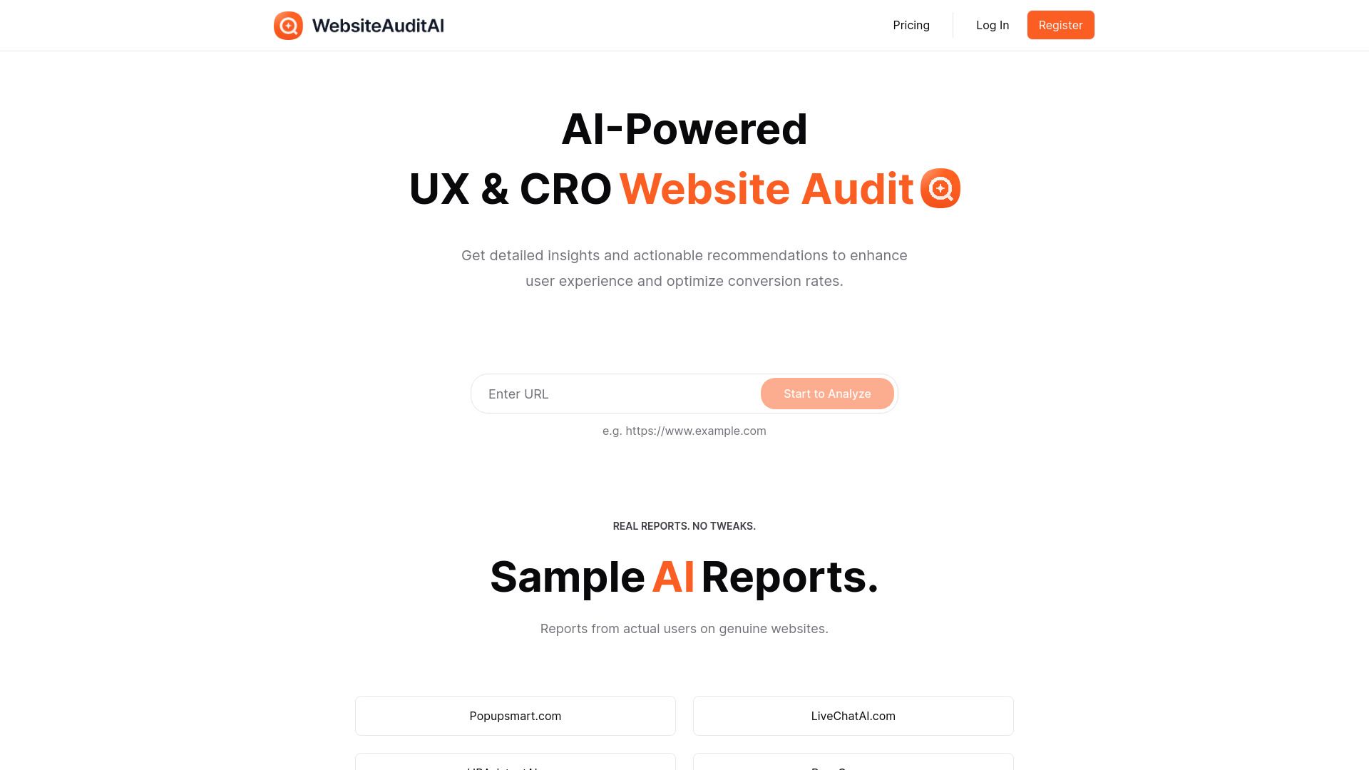 Website Audit AI image
