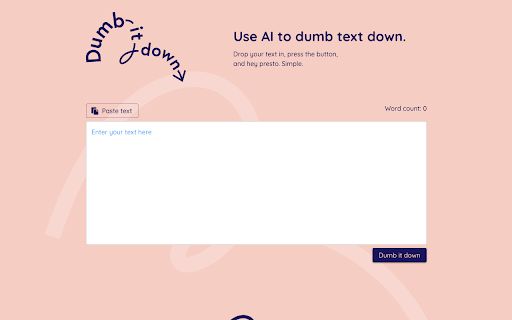 Dumbify image