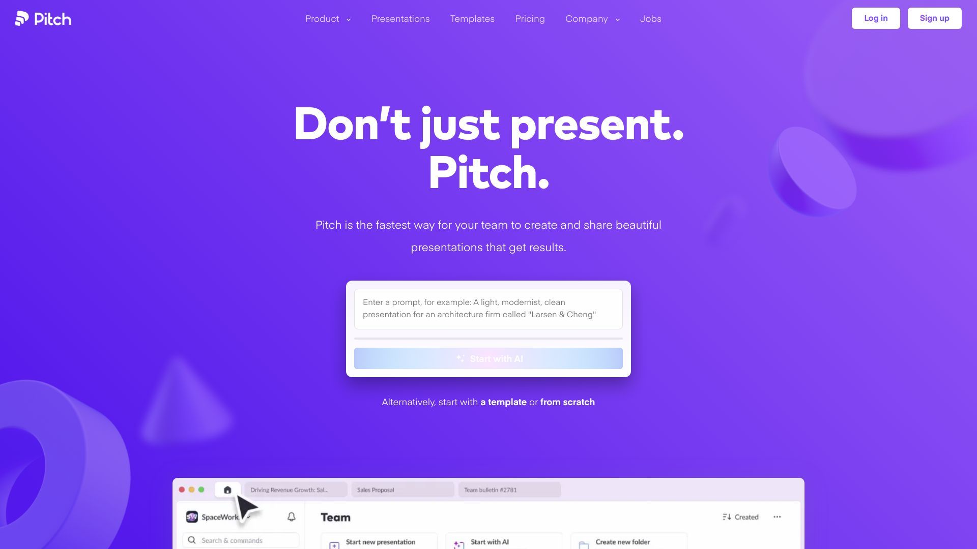 Pitch image