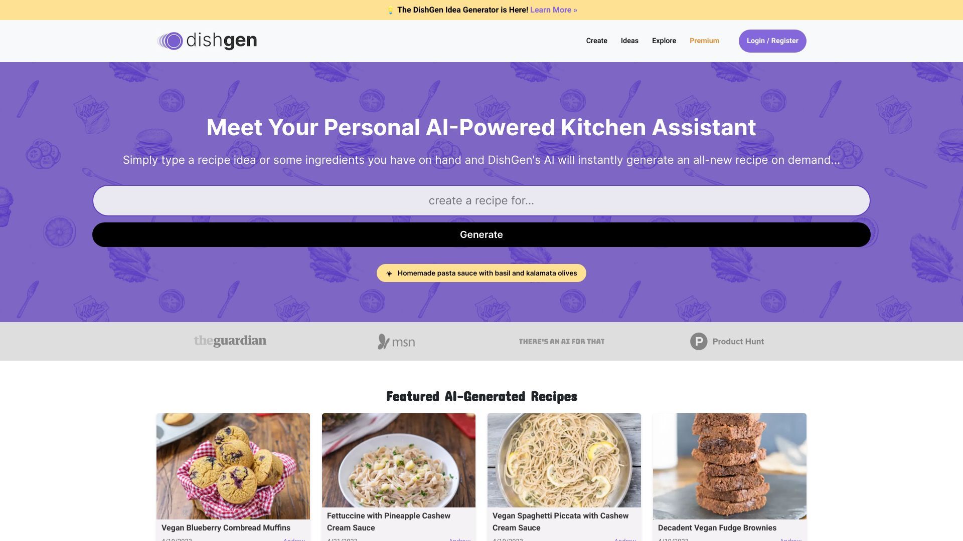 DishGen image