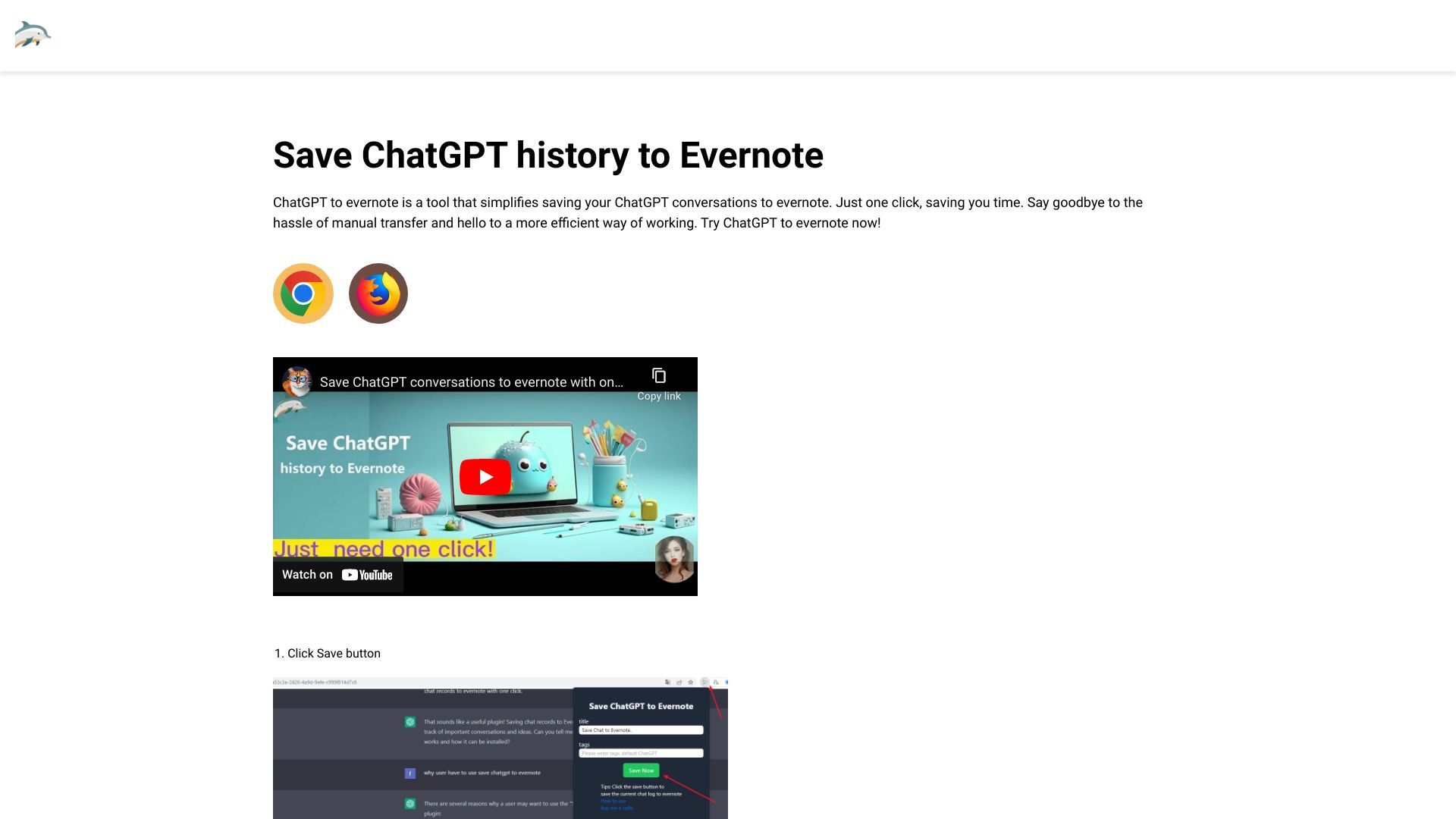 ChatGPT to Evernote image