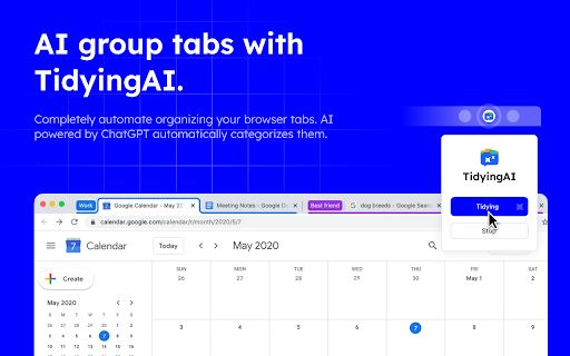 Chrome Tab and Bookmark Organizer image