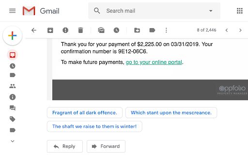 Poetic Gmail image