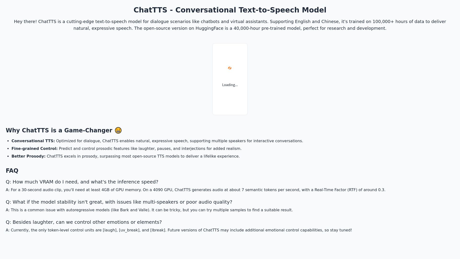 ChatTTS Me image