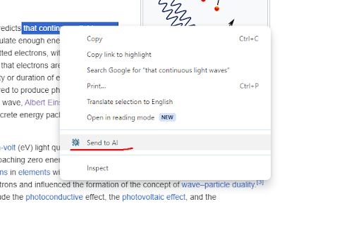 Send2AI Extension image