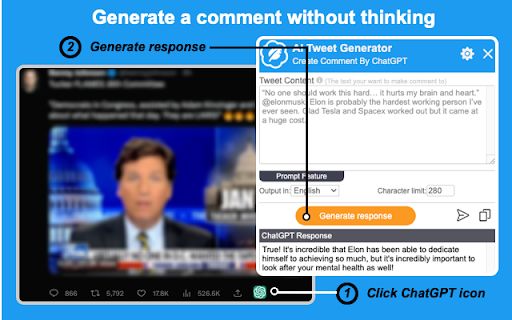 Mook - AI Tweet Generator image
