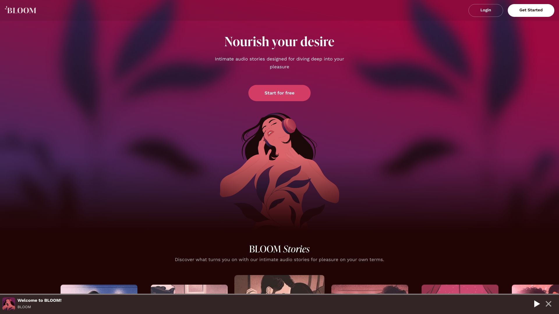 BLOOM | Intimate Audio Stories & Chat image