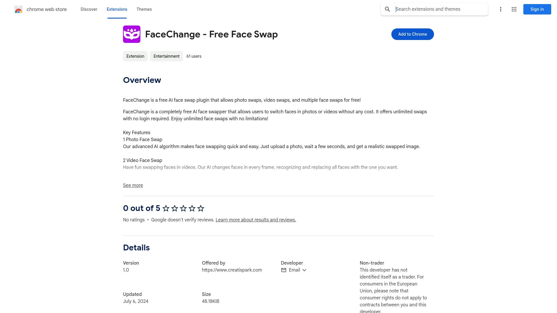FaceChange image