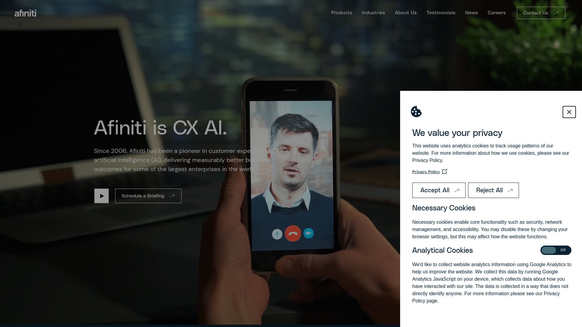 Afiniti CX AI image