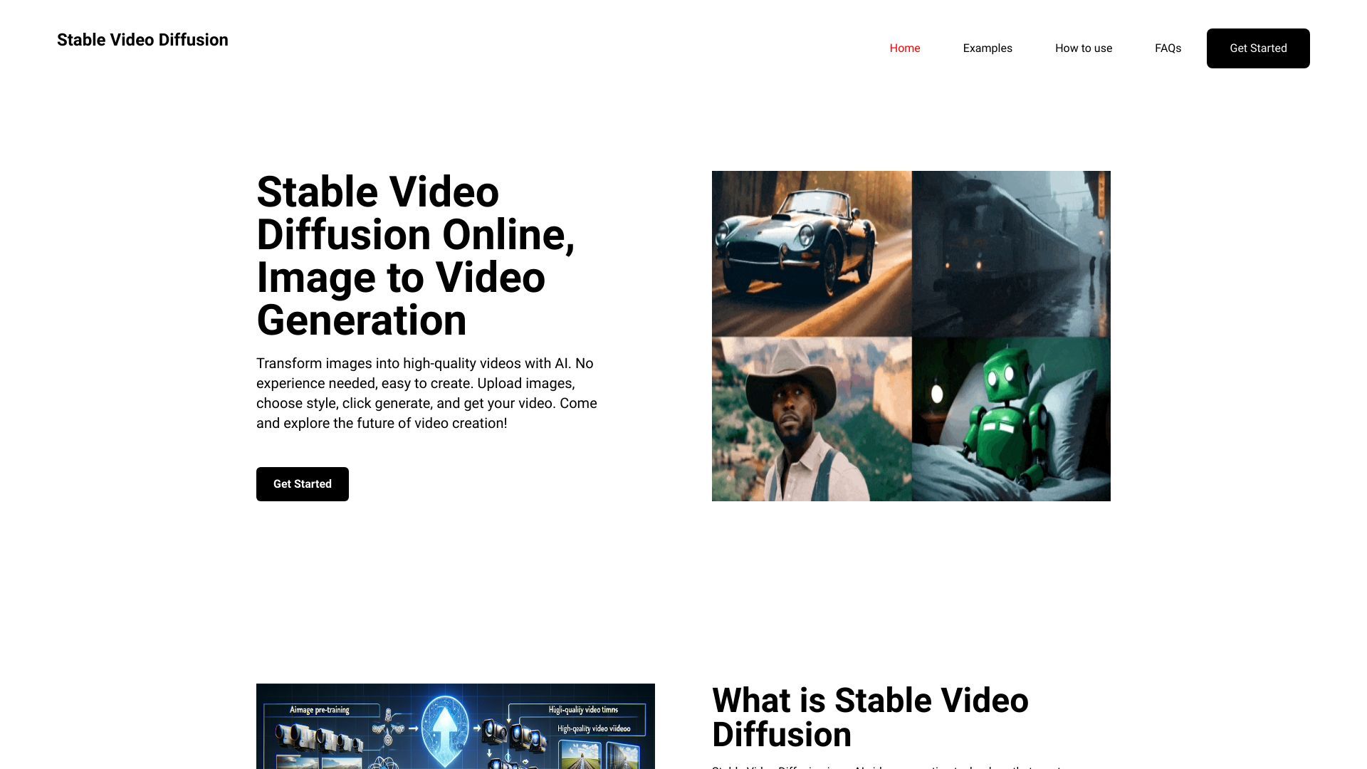 Stable Video Diffusion image