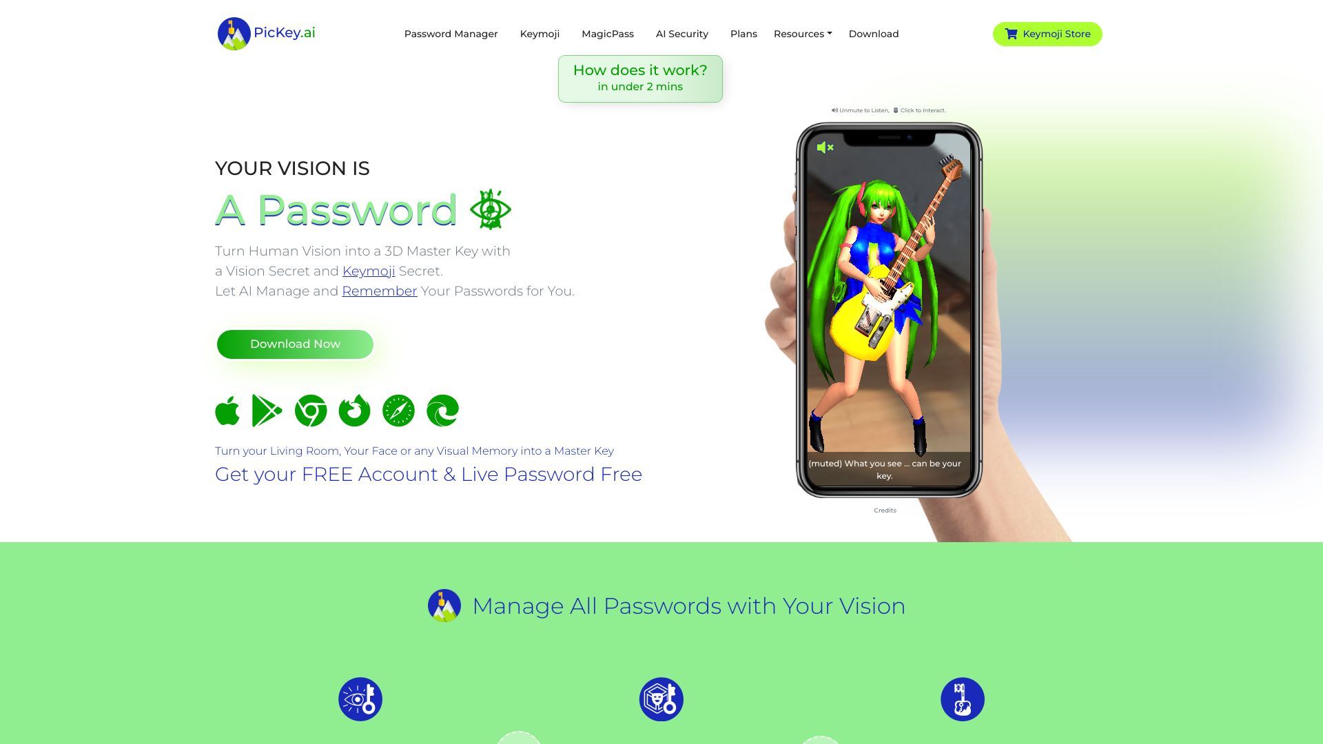 PicKey - Visual Password Manager image