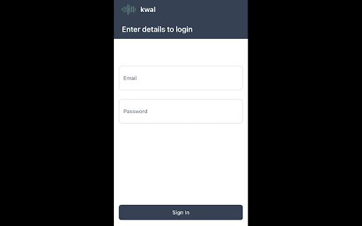 Kwal Chrome Plugin image